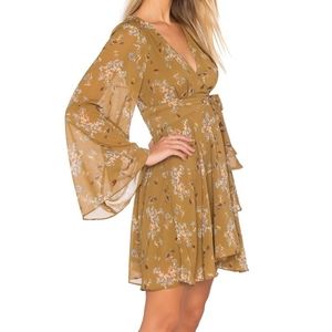 Free People Lilou mini boho dress size m